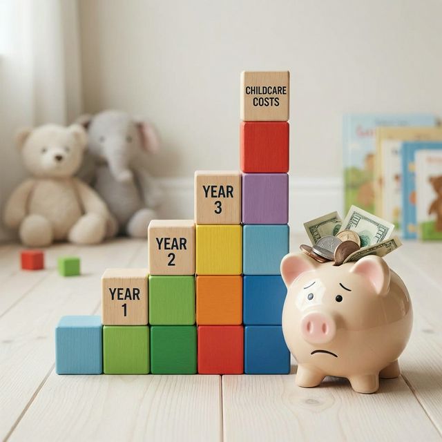 Parent using Tax-Free Childcare account to pay nursery fees, saving £2,000 per year with the UK government top-up scheme