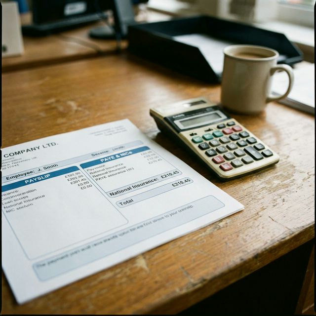 Small business owner reviewing UK employer National Insurance changes and payroll cost impact in 2026