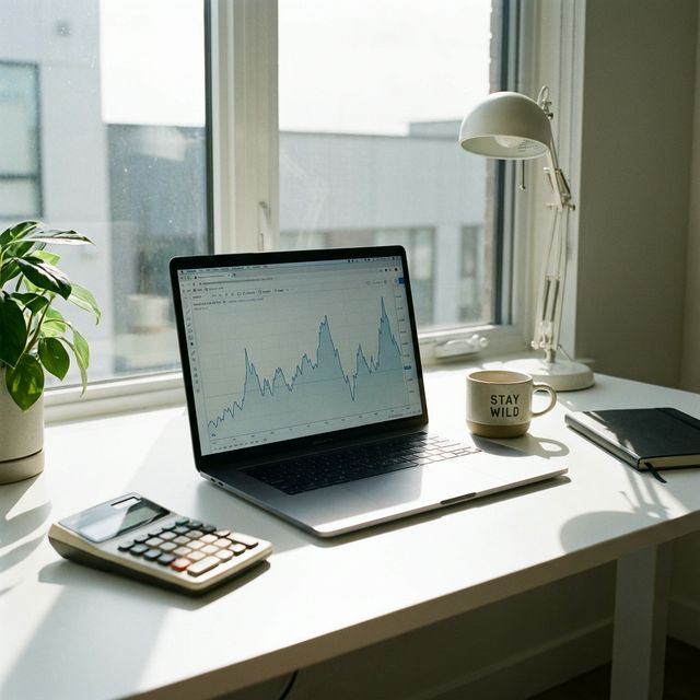 Freelancer managing a flexible budget for irregular income and UK self-employed finances