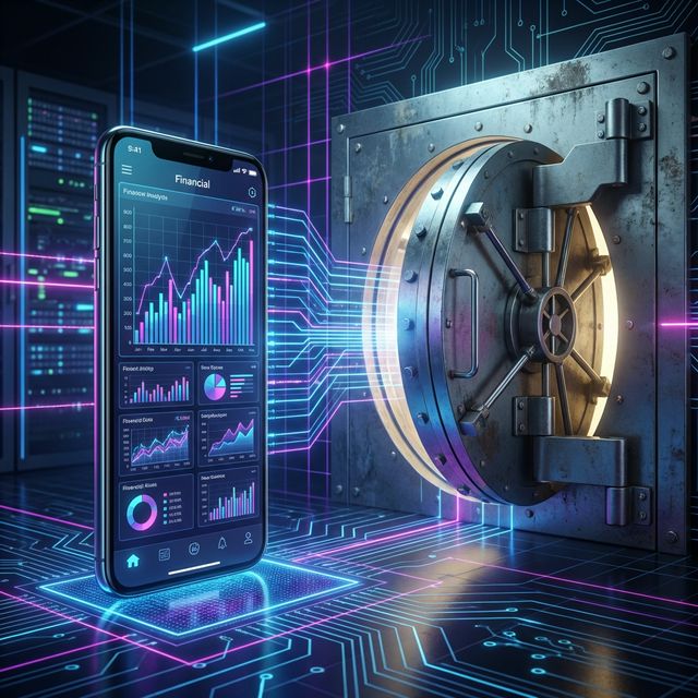 Person using open banking on smartphone to manage UK finances and access better savings rates