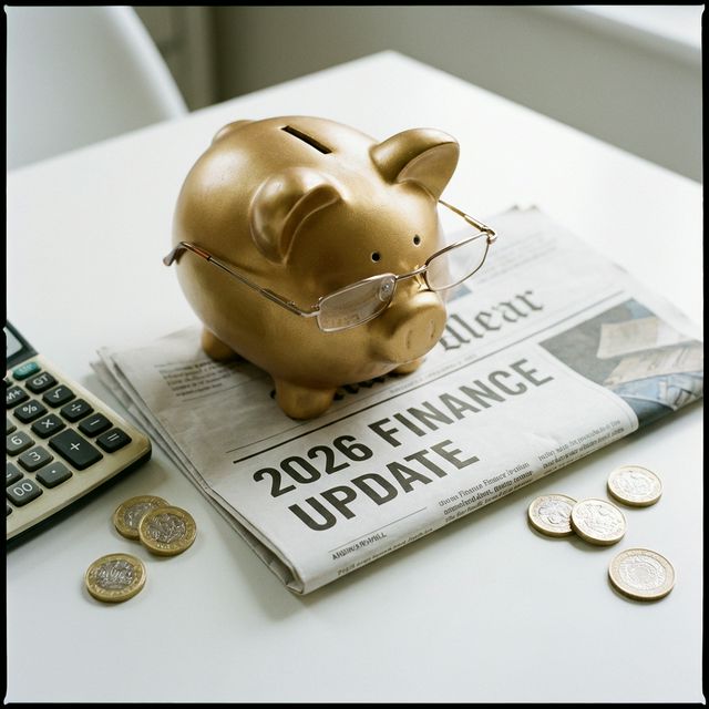 Savvy saver reading the latest UK money saving tips and financial news guide for 2026